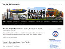 Tablet Screenshot of carolsadventures.com